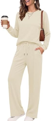 2 Piece Sets Matching Sets Women Clothing Fall Sweatsuits