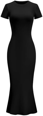 Bodycon Dresses for Women Summer Maxi Casual 2024 Long Elegant Trendy