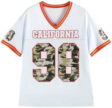 Summer Tops for Women Trendy Custom Jersey Unisex Womens Graphic Tees