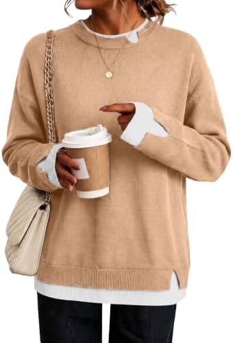 Sweaters for Women 2026 Casual Long Sleeve Sweaters Fall Fashion | Cozy