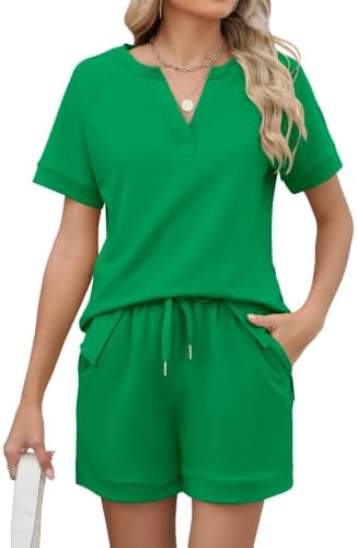 Women's Green 2-Piece Set