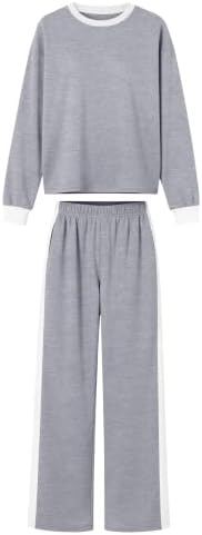 Women's Two Piece Sets Sweatsuit Matching Lounge Set Fall Outfits |