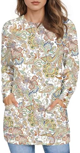 Womens Long Sleeve Tops Tunic Pullover for Women with Leggings Long T